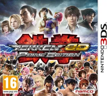 Tekken 3D Prime Edition (Japan) box cover front